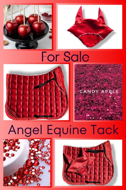 Candy apple set, Angel Equine , Abbey, Dressage Pads, Pretoria 