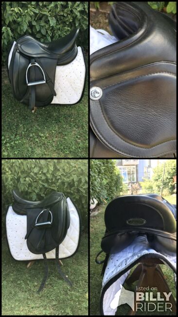 Capreole Dressursattel Cortese 17,5 Zoll schwarz neuwertig, Capreole , Sabine , Dressage Saddle, Stockstadt , Image 11