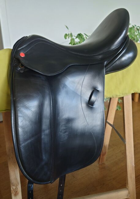 Capreole Dressursattel, 17 Zoll, schwarz, Capreole, Claudia Sauer, Dressage Saddle, Heusweiler, Image 3