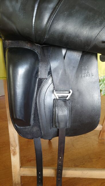 Capreole Dressursattel, 17 Zoll, schwarz, Capreole, Claudia Sauer, Dressage Saddle, Heusweiler, Image 8