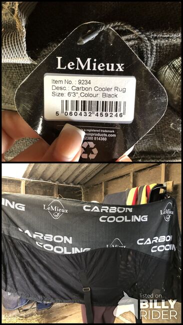 Carbon cooler 6”3, Le mieux  Carbon cooler , Emilie Barnett, Horse Blankets, Sheets & Coolers, Welwyn Hatfield, Image 3