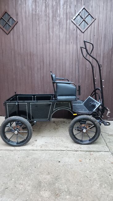 Kutsche für Shettys oder Ponys, ein- und zweispännig fahrbar., Jana, Carriages, Nideggen 