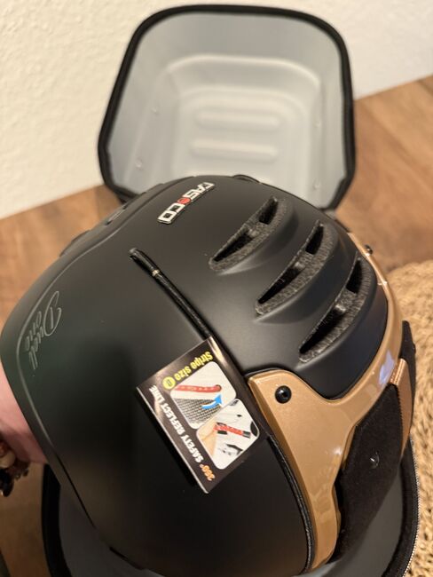 Casco Duell One Bronze M (55-57), Casco Duell One, Gabriela Pohl, Riding Helmets, Aurich, Image 6