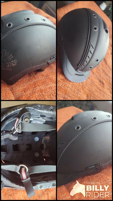 Casco Mistrall 2 Floral, schwarz, Größe M (58-60), Casco Mistrall 2, Er.Es, Kaski, Bergedorf, Image 7