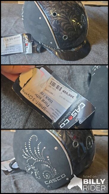 Casco NEW helmet, Casco Spirit Crystal, Vasilina, Reithelme, Vantaa, Abbildung 4