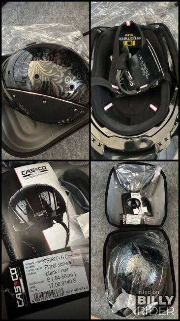 Casco Reithelm Spirit-6 Crystal schwarz, Casco Spirit-6 Crystal , Tini, Reithelme, Pilsting, Abbildung 8