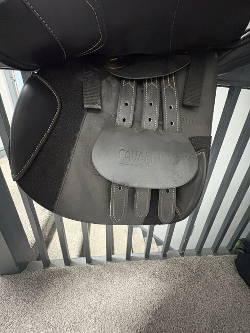 Cavaletti Collection Jump Saddle – Black Leather adjustable gullet., Cavaletti  Jump saddle , Kelly vaughan , All Purpose Saddle, England , Image 3
