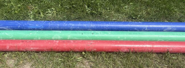 Cavalettistangen aus schlagfestem PVC von Growi, Growi, Lara , Riding Arena, Zolling, Image 2