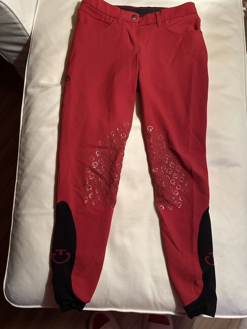 Cavalleria Toscana Reithose Gr. 34 in Rot, Cavalleria Toscana New Grip System, JS, Reithosen, Achim