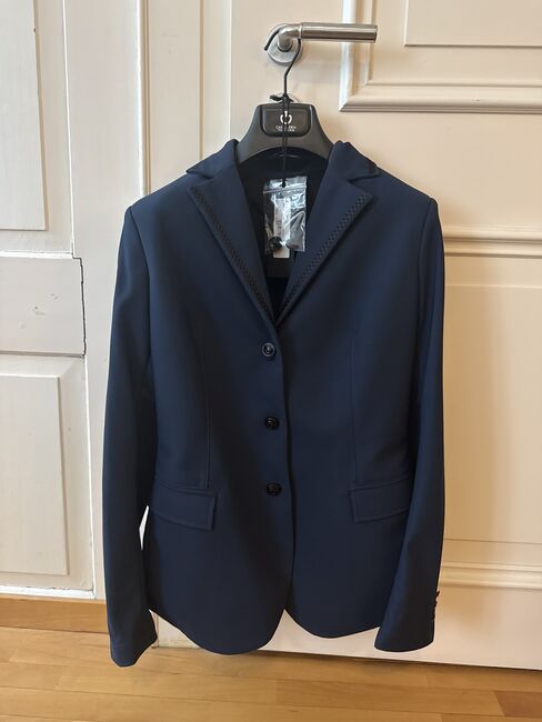 Cavalleria Toscana Turnierjacket, 36, light navy, Elegant Embroidery Damen, Cavalleria Toscana Elegant Embroidery, Hanna, Show Apparel, St. Gallen