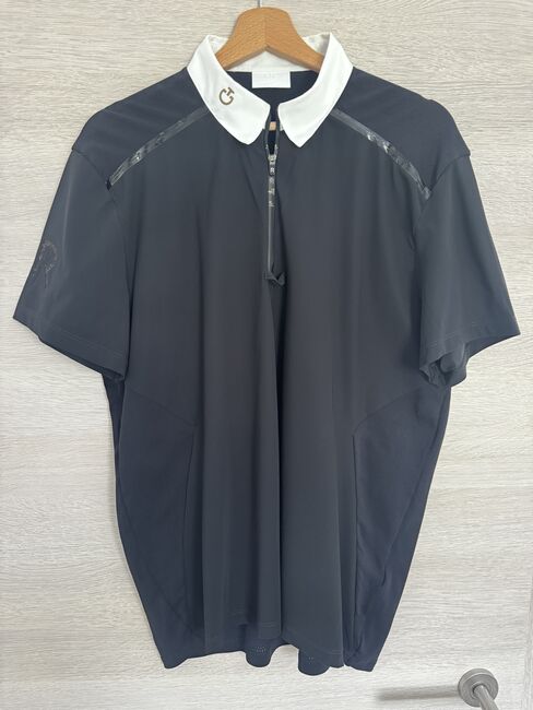 Cavalleria Toscana x RG Italy Herren-Turniershirt – Schwarz, Cavalleria Toscana , Tom , Herren-Oberteile, Schöllnach