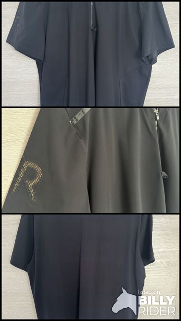 Cavalleria Toscana x RG Italy Herren-Turniershirt – Schwarz, Cavalleria Toscana , Tom , Herren-Oberteile, Schöllnach, Abbildung 4