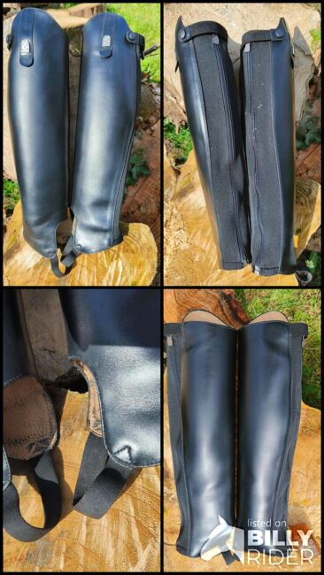 Cavallo Classic-Chap Chaps Hoppiboots Stiefelschäfte Leder schwarz Größe EH 52/36, Cavallo Classic Chap, Katrin, Half Chaps, Schwäbisch Gmünd, Image 8