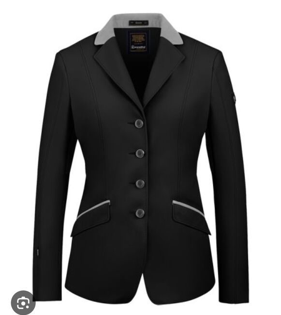 Cavallo Turnierjacket Gr. 38 / schwarz, Cavallo , MF, Show Apparel, Klötze