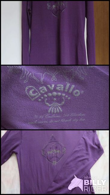 Cavallo Coolmax Funktionsshirt Langarm Gr. S 36/38 TOP, Cavallo, sunnygirl, Shirts & Tops, München, Image 4