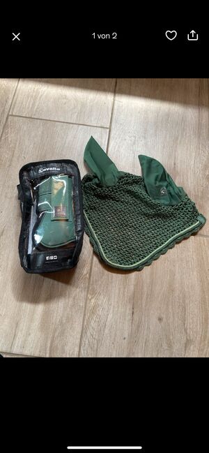 Cavallo Gamaschen und Fliegenhaube, Cavallo , TT, Tendon Boots, Gerabronn