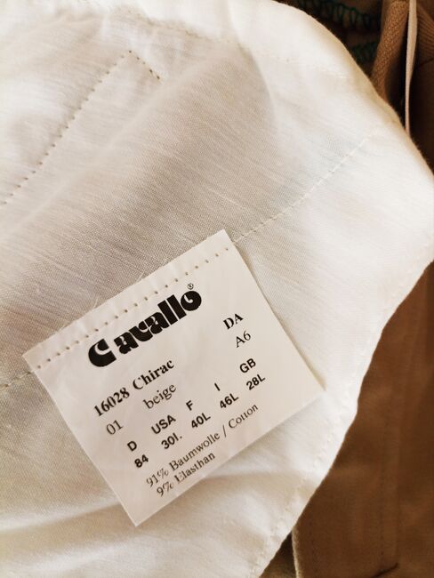 Cavallo Damen-Reithose „Chirac“ –ungetragen– Gr.84, Cavallo  Chirac, Jazz, Reithosen, Monheim am Rhein , Abbildung 4