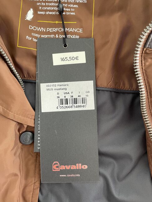 Cavallo gilet brown (feather filling)New with tags size 36 women, Cavallo, Blanca, Reitjacken, Mäntel & Westen, Málaga, Abbildung 3