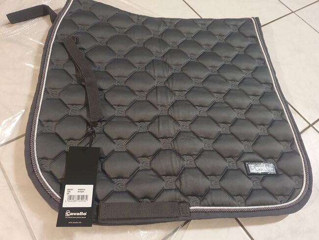 Cavallo Hanaya Dressurschabracke grau/ twilight neu, Cavallo  Hanaya, Kiki, Dressage Pads, Burgwedel