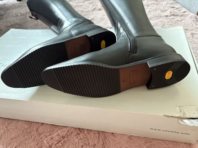 Cavallo Insignis Slim, 7/53/38 gebrushed, Lack, Strass, NEU!, Cavallo Insignis Slim, Tanja Wolff, Riding Boots, Berlin, Image 2