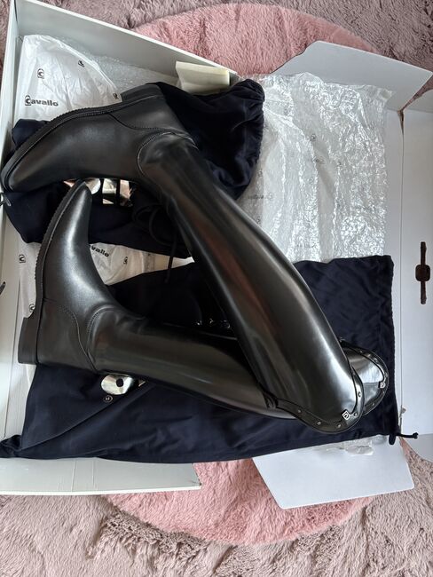 Cavallo Insignis Slim, 7/53/38 gebrushed, Lack, Strass, NEU!, Cavallo Insignis Slim, Tanja Wolff, Riding Boots, Berlin, Image 8