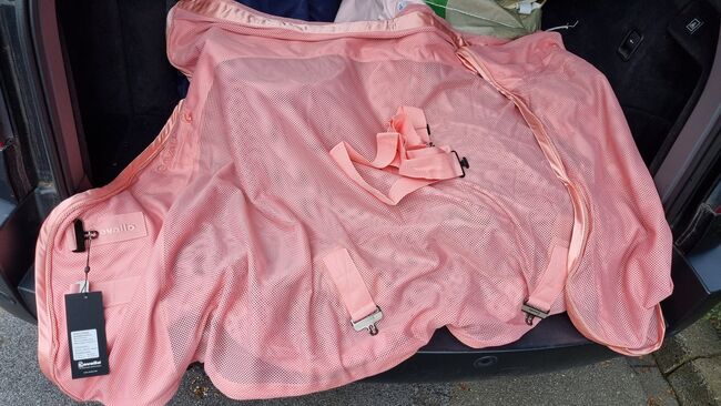Cavallo Janna Fliegendecke Bright Salmon NEU Decke 145, Cavallo Janna, Steffi, Horse Blankets, Sheets & Coolers, Bad Oeynhausen