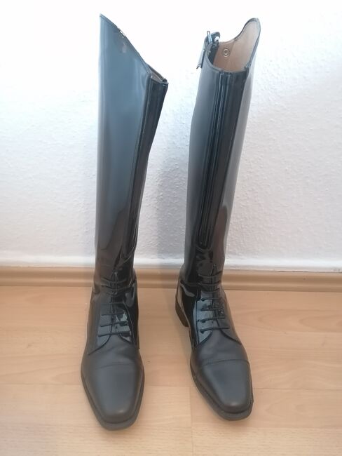 Cavallo Lederreitstiefel mit Lackschaft, Cavallo , Patricia , Reitstiefel, Gelsenkirchen