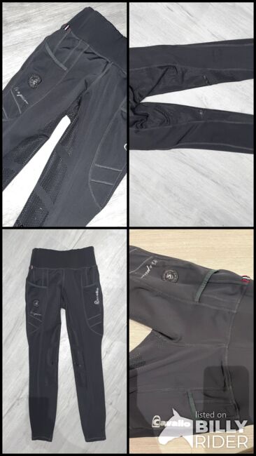 Cavallo Lin Grip Reithose / Reitleggings Grau 34, Cavallo Lin Grip, Romy Bochem, Breeches & Jodhpurs, Düsseldorf, Image 6