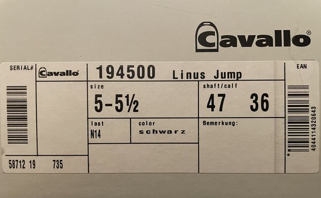 Cavallo Linus Jump Gr. 5-5,5 H47 W36, Cavallo Linus Jump, Bonnie, Reitstiefel, Oberboihingen, Abbildung 6