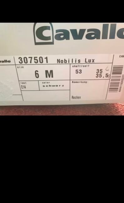 Cavallo Nobilis Lux Größe 39 (6) Neu, Cavallo Nobilis Lux, Sabine, Reitstiefel, Oberkirch, Abbildung 5