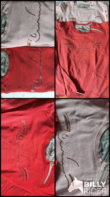 Cavallo Pullover Gr.40 Rosa und Rot, Cavallo  Pullover/ Langarmshirt , Jenna2017, Oberteile, Bielefeld , Abbildung 5