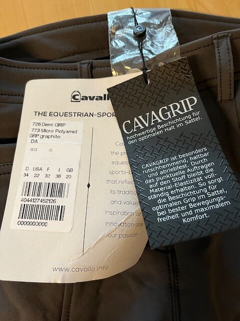 Cavallo Reithose Cavagrip, neu, Cavallo Cavagrip, Marion Flemisch, Breeches & Jodhpurs, Zorneding, Image 5