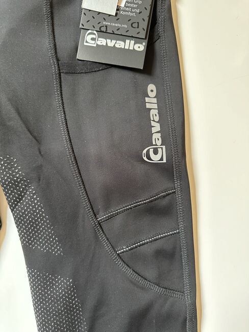 Cavallo Reitleggings in schwarz NEU !, Cavallo Reitleggings LIN Grip Kids, Natali, Children's Breeches & Jodhpurs, Hamburg, Image 4