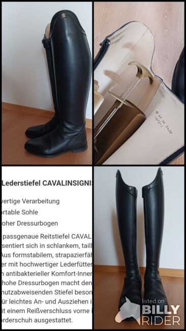 Cavallo Lederreitstiefel Cavalinsignis Slim fast neu, Gr.5,5, Cavallo Cavalinsignis , Anja, Riding Boots, Dettelbach, Image 10