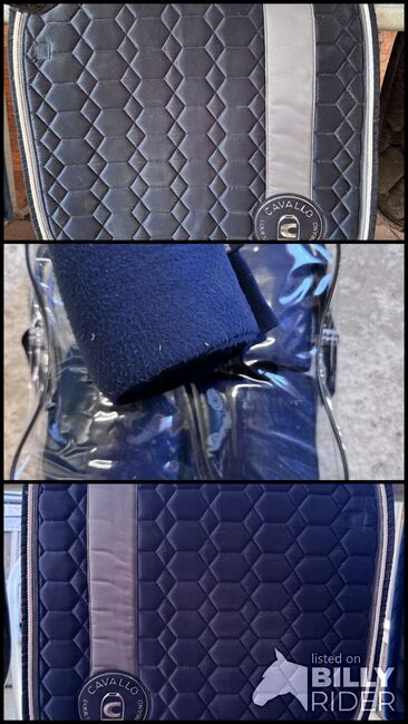 Cavallo Schabracke mit Bandagen, Cavallo, Sk, Dressage Pads, Landshut , Image 4