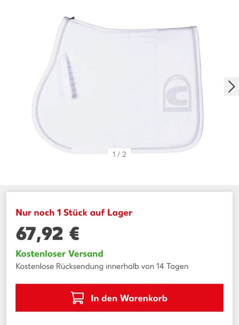 Cavallo Schabracke NEU!, Cavallo, Steffen Fischer, Dressage Pads, Spraitbach, Image 2