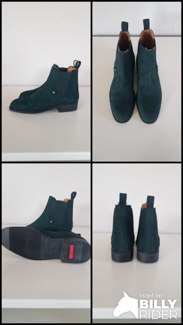 Cavallo Leder Stiefeletten Dunkelgrün NEU, Cavallo , Sassi117, Sztyblety jeździeckie, Neubrunn, Image 5