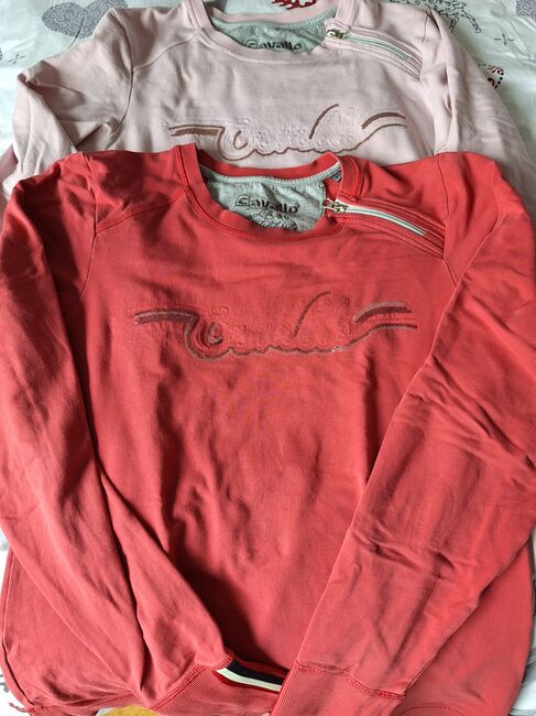 Cavallo Pullover Gr.40 Rosa und Rot, Cavallo  Pullover/ Langarmshirt , Jenna2017, Shirts & Tops, Bielefeld , Image 2