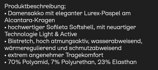 Cavallo Turnierjacket [Ad: Spooks, Pikeur, Equiline, Laguso, ect.], Cavallo  Turniersakko mit Alacantarakragen , MSF, Show Apparel, Klötze, Image 7