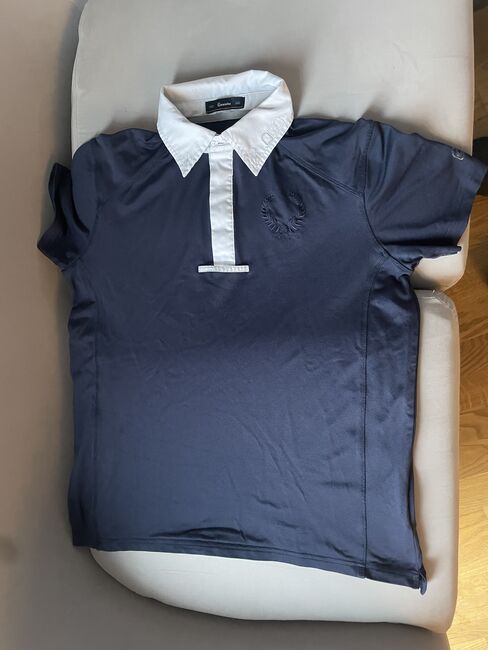 Cavallo Turniershirt Blue-Night Funktions-Piqué Größe 46, Cavallo Polo Shirt , Conny , Herren-Turnierbekleidung, Münster