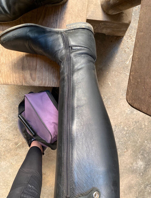 Cavallo Dressur Leder Reitstiefel CAVALINSIGNIS Slim, CAVALLO CAVALINSIGNIS , Jenny, Oficerki jeździeckie, Odenthal, Image 5