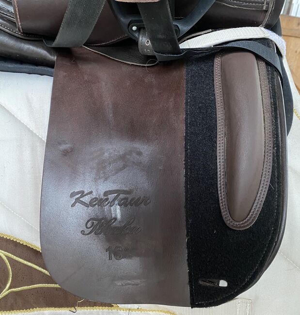 Kentaur Ithaka 18“ - 3/4 Jahr alt Havanna, Kentaur  Ithaka, Nicole, Dressage Saddle, Bünde, Image 3