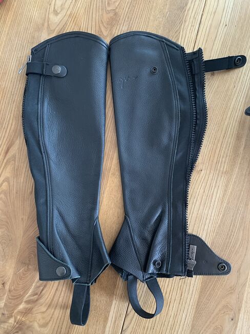 Chaps Leder Dijon schwarz Gr. S, Dijon, Anna Franck, Half Chaps, Rödermark