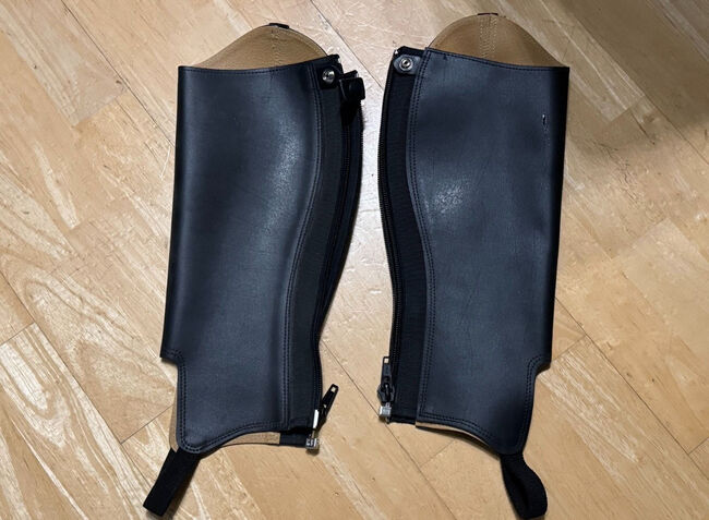 Chaps-Reitletten-Leder, Leonie, Half Chaps, Teutschenthal , Image 3