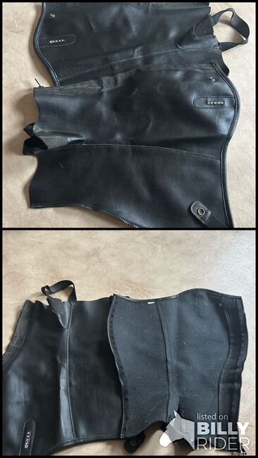 Chaps schwarz, Sandra, Half Chaps, Weitersborn , Image 3