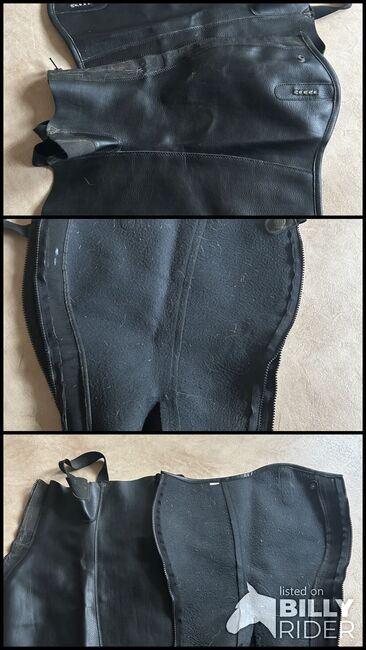 Chaps XL schwarz, Sandra, Stiefelschäfte & Reitchaps, Weitersborn , Abbildung 4