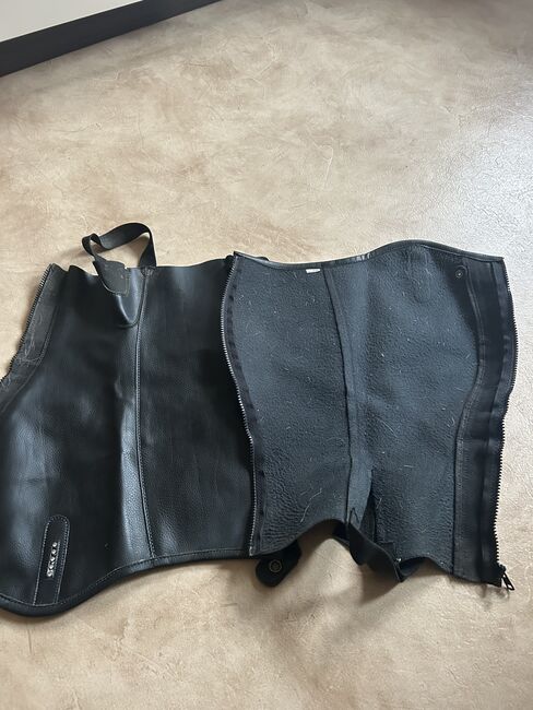 Chaps XL schwarz, Sandra, Half Chaps, Weitersborn , Image 2