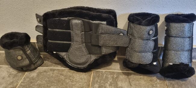 Cheval de Luxe super schönes Set Gamaschen Glitterdesign M und L, Cheval de Luxe Gamaschen, Bremer, Tendon Boots, Wunstorf