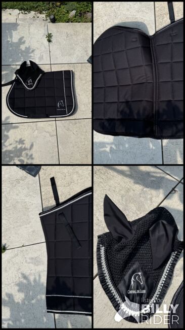 Cheval de luxe VS Schabracke + Fliegenohren, Cheval de luxe , Sarah Süss, Dressage Pads, Linz, Image 5