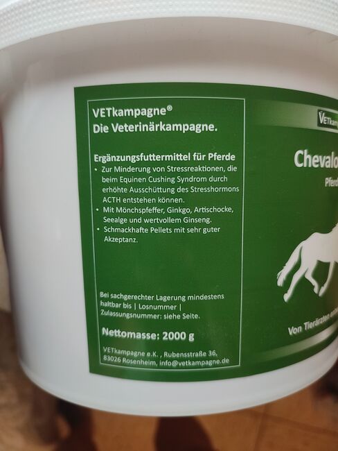 Chevalocort Futter Cushing, Bianca, Pferdefutter, Inzigkofen , Abbildung 3